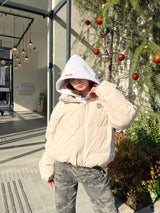 reversible puffy jacket