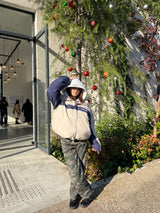 reversible puffy jacket