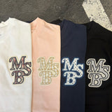 msb logo applique t-shirt
