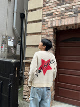 Soaking Star 로고 니트