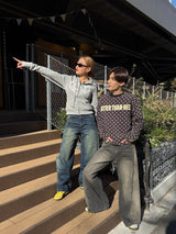 側拉鍊3way牛仔布