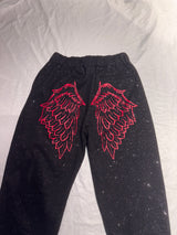 9090girl × umbro Feather Logo Glitter Sweat Pants
