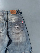 King Logo Damage Buggy Jorts