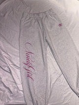 9090girl × umbro Feather Logo Glitter Sweat Pants