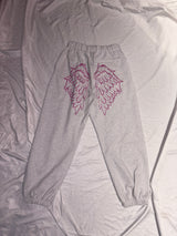 9090girl × umbro Feather Logo Glitter Sweat Pants