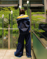 내면의 평화 데님 조끼