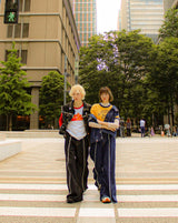 內在和平牛仔布寬鬆褲子