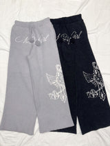 Ninety Girl Logo 針織褲