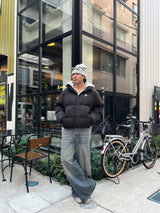 reversible puffy jacket