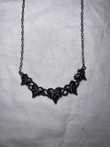 Dark Heart Choker Necklace