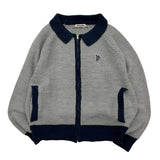 MSB Patch Zip Up Knit
