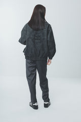FAUX LEATHER BLOUSON