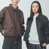 FAUX LEATHER BLOUSON