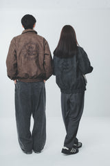 FAUX LEATHER BLOUSON