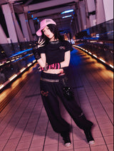 90 Logo Girl Straight Sweat Pants