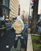 9090 OG Logo Painted Denim Pants