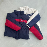 reversible puffy jacket