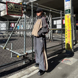 N logo side-zip nylon pants