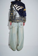 King Logo Double Knee Buggy Pants