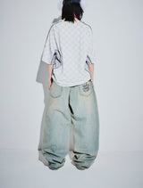 King Logo Vintage Tapered Pants