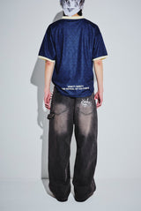 King Logo Double Knee Buggy Pants