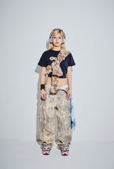 King Logo Vintage Tapered Pants