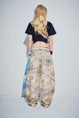 King Logo Vintage Tapered Pants