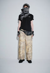 King Logo Double Knee Buggy Pants