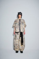 King Logo Vintage Denim S/S Shirt