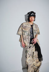 King Logo Vintage Denim S/S Shirt