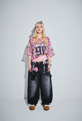 King Logo Double Knee Buggy Pants