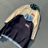 the inner peace half zip sweat