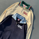 the inner peace half zip sweat