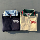 the inner peace half zip sweat