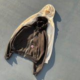 the inner peace logo zip hoodie