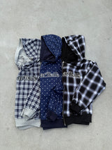 リバーシブルジップフーディー