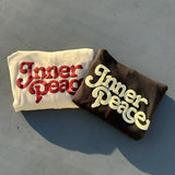 the inner peace logo zip hoodie