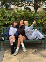 glitter h heart logo hoodie