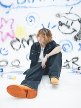 단단한 CMT 통치자 데님 셔츠