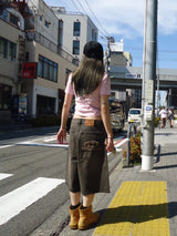 Studs Buggy Denim Shorts