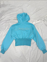 Ninety Girl Shaped Zip Hoodie