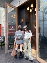 Foil pigment butterfly logo ss tee