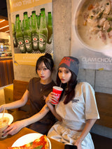 Gradation universal logo special pack sweat set up