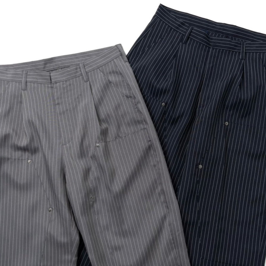 stripe wide slacks – YZ