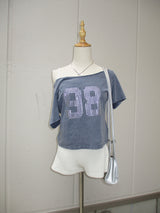 Heart Stud Numbering tee