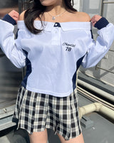 Off Shoulder Soccer Shirts