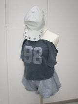 Heart Stud Numbering tee