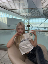 SC logo glitter ss tee