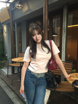 msb logo applique t-shirt