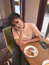 msb logo applique t-shirt